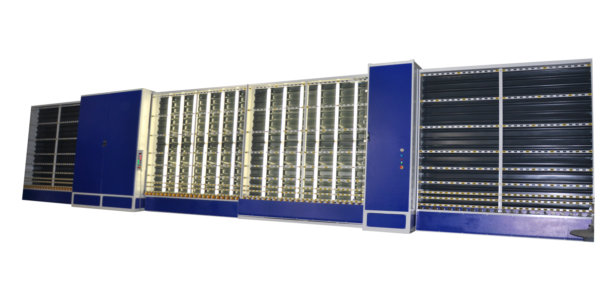 LVA-R: Línea vertical para fabricar DVH con rodillos