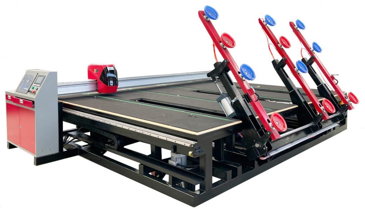 MCA 3700-M: Mesa de corte de vidrio CNC multifunción