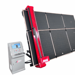 MCA 3700-B: Mesa de corte de vidrio CNC basculante (hidráulica)