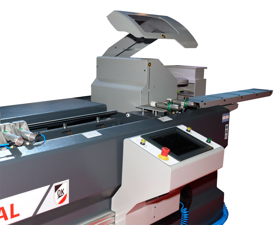 Leopardo 500: Cortadora automática con alimentador de barra (45º/90º/45º) - Image 3