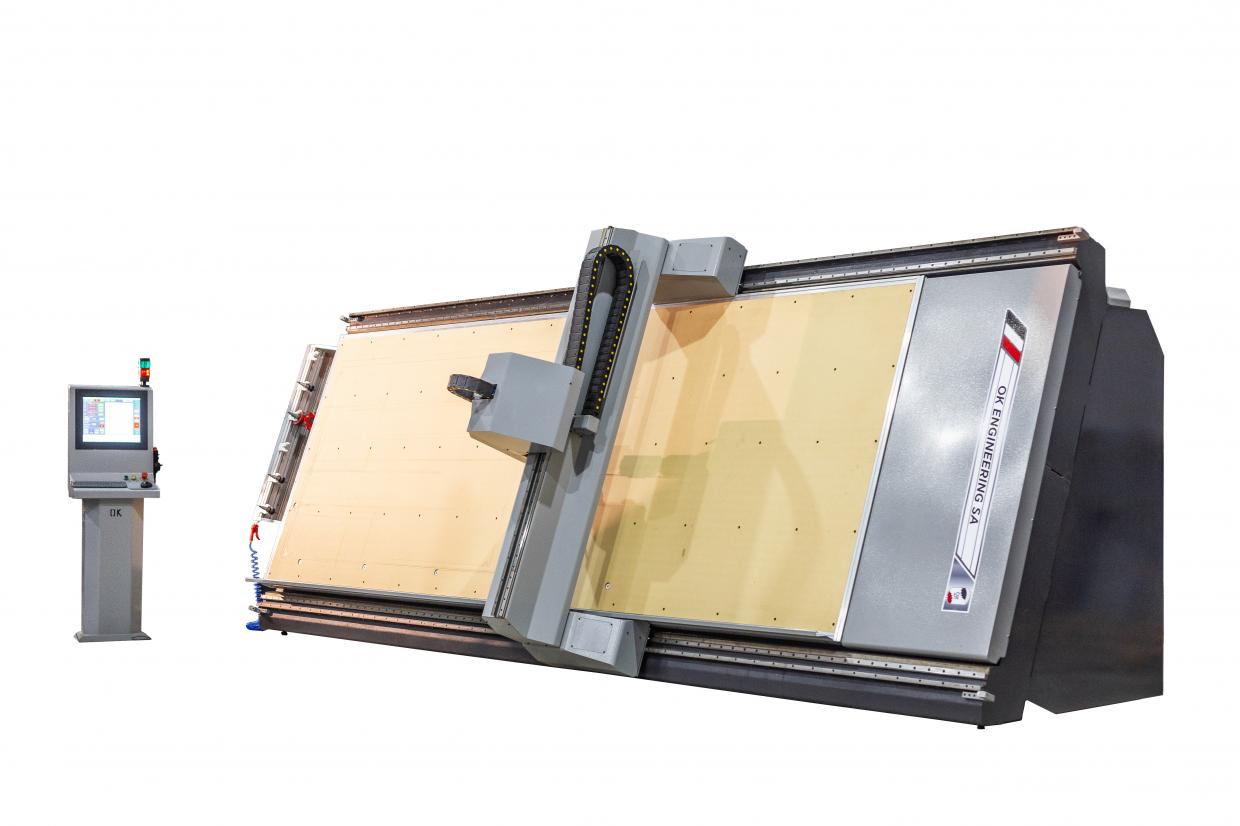 Ibis 3000: Centro de Corte y Mecanizado Vertical para Placas de Aluminio Compuesto